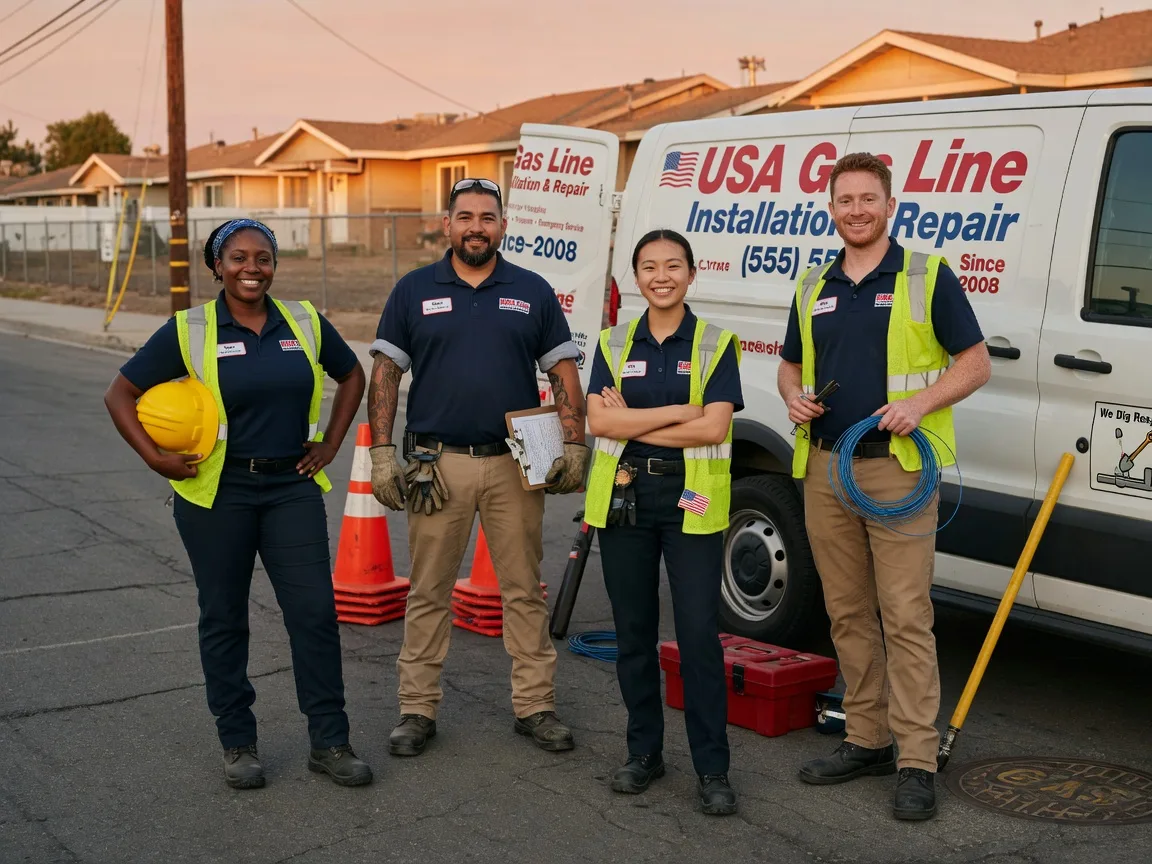 Gas Line Installation company in Enon, OH